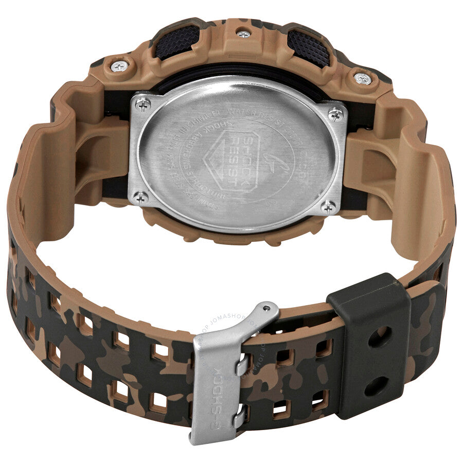 Casio G Shock Classic Brown Camouflage Resin Men's Watch GD120CM-5CR - Dawson Watches #3