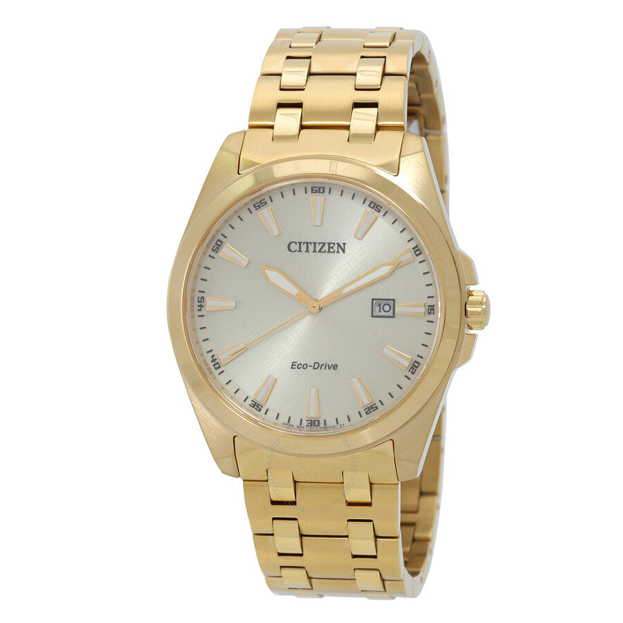 Citizen Peyten Eco-Drive Champagne Dial Men's Watch BM7532-54P - The Watches Men & Co
