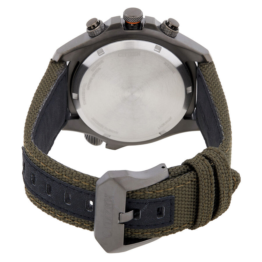 Citizen Promaster Land Analog-Digital Green Dial Men's Watch JV1005-02W - The Watches Men & Co #3