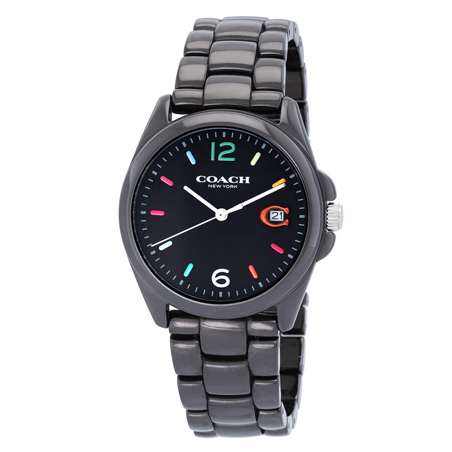 Coach Greyson Quartz Black Dial Ladies Watch 14503927 - Dawson Watches