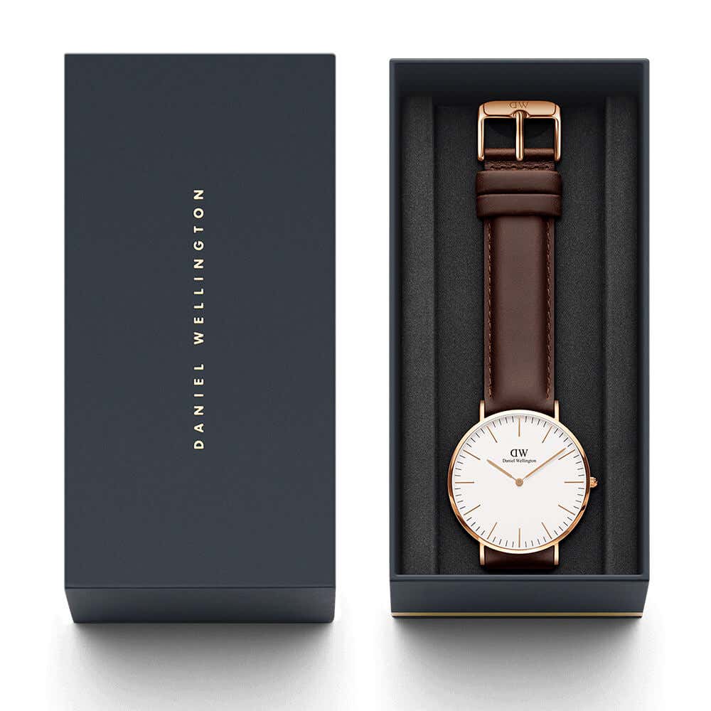 Daniel Wellington Classic Bristol 40mm Men's Gold Watch DW00100009
