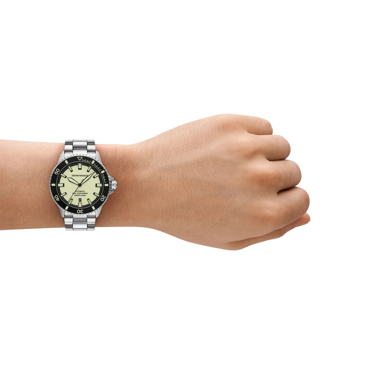 Sea Explorer Automatic Stainless Steel Watch ar60083 - Image 5
