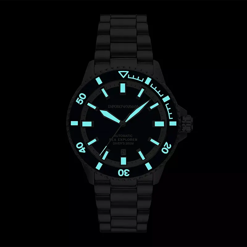 Emporio Armani Sea Explorer Automatic Stainless Steel Watch AR60087 ar60087 - Image 3