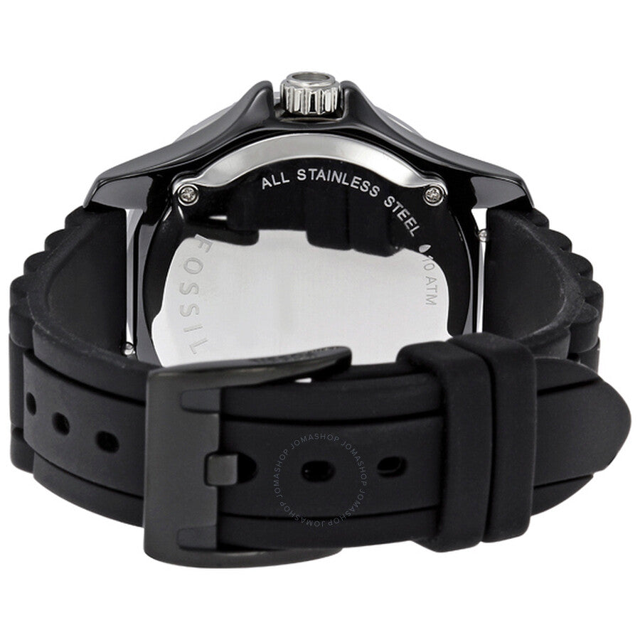 Fossil Black Dial Unisex Watch CE1036 - The Watches Men & Co #3