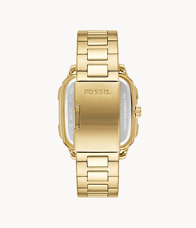 Multifunction Watch Gold-Tone Stainless Steel Men's Watch BQ2656 - The Watches Men & CO #3
