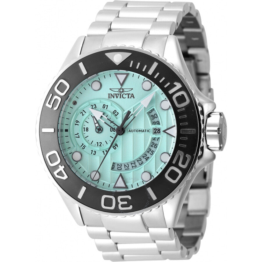 Invicta Grand Diver GMT Automatic Turquoise Dial Men's Watch 47541 - The Watches Men & Co
