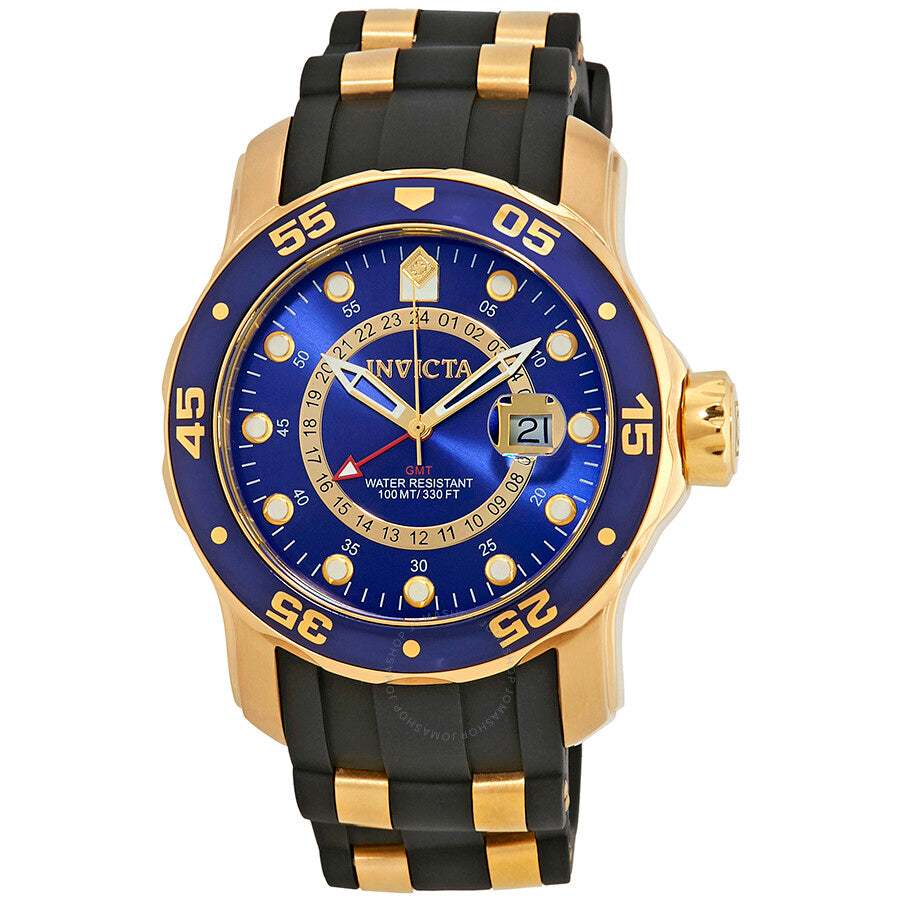 Invicta Pro Diver GMT Blue Dial Men's Watch 6993 - The Watches Men & Co