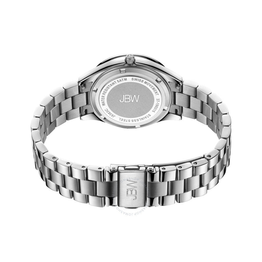 JBW Cristal 34 Quartz Diamond Silver Dial Ladies Watch J6383C - Dawson Watches #3