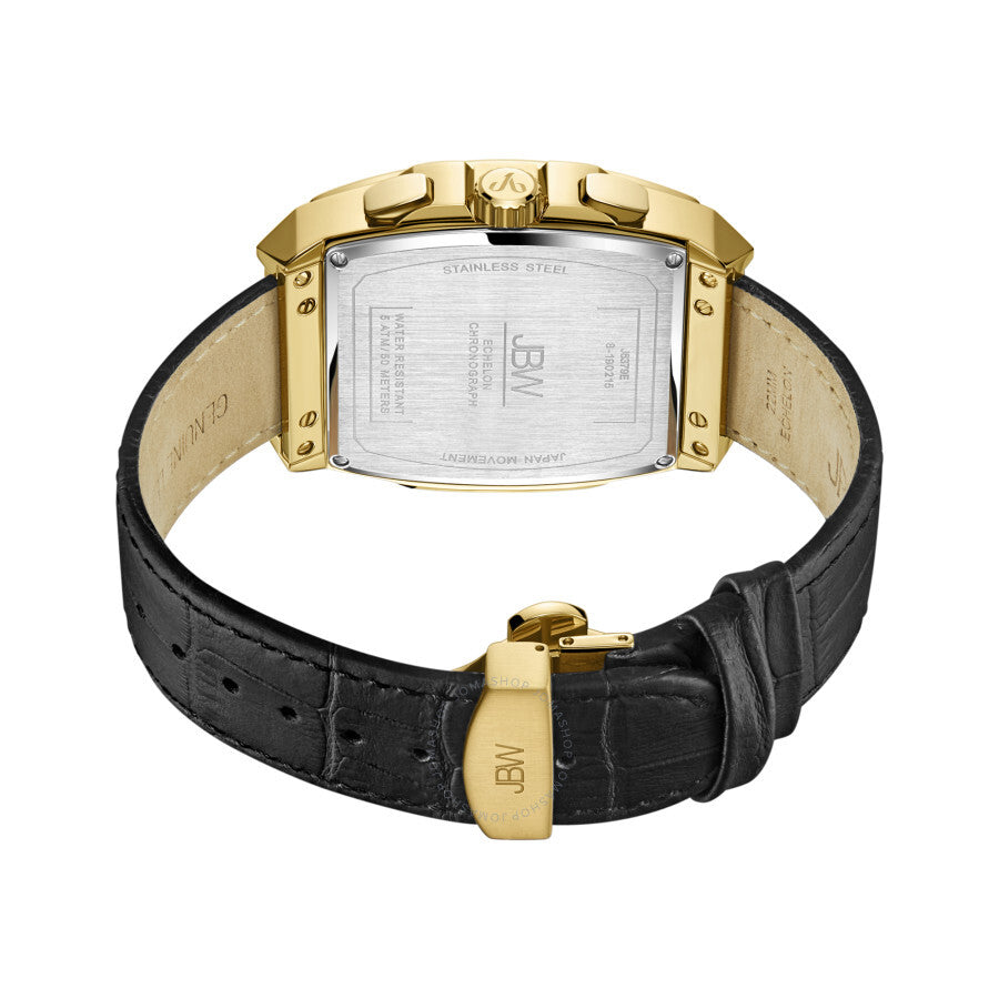 JBW Echelon Quartz Diamond Gold Dial Men's Watch J6379E - Dawson Watches #3