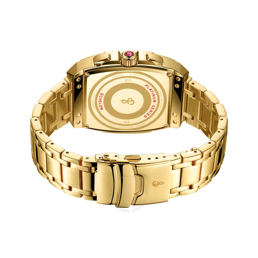JBW Platinum Series Gold-tone Dial Men's Watch PS570A - Dawson Watches #4