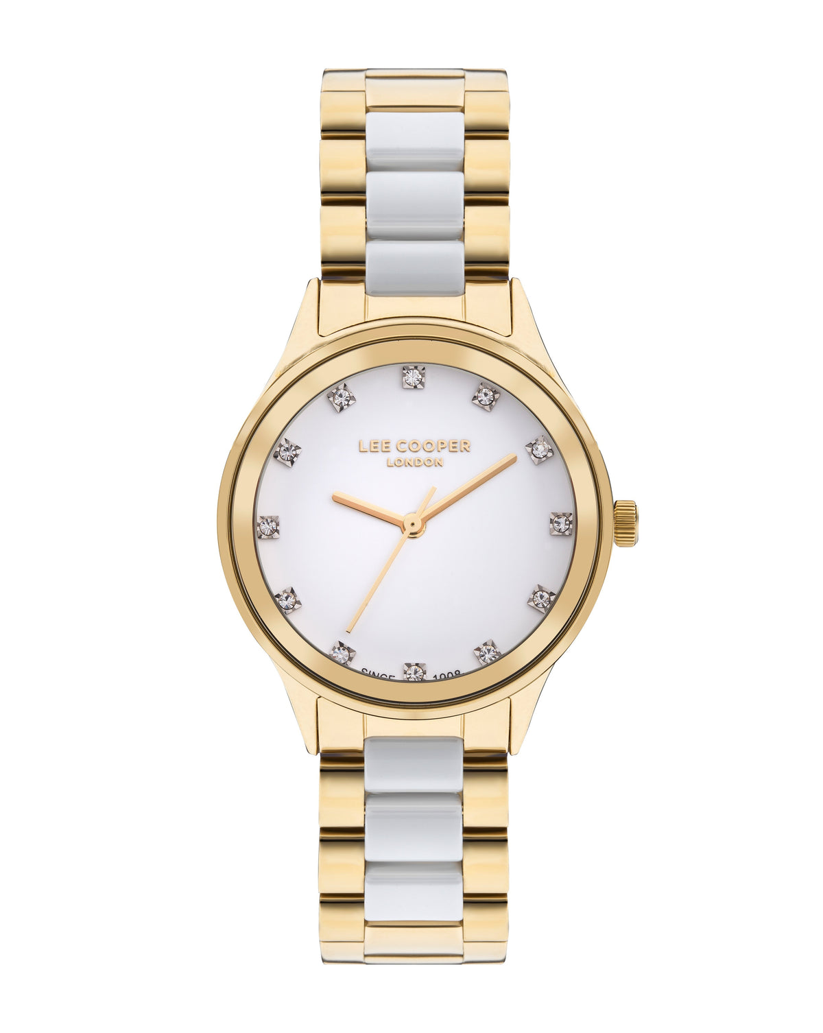 Lee Cooper Women’s Mother of Pearl Dial & Stainless Steel Bracelet Style Watch – LC07874.130 - Watch