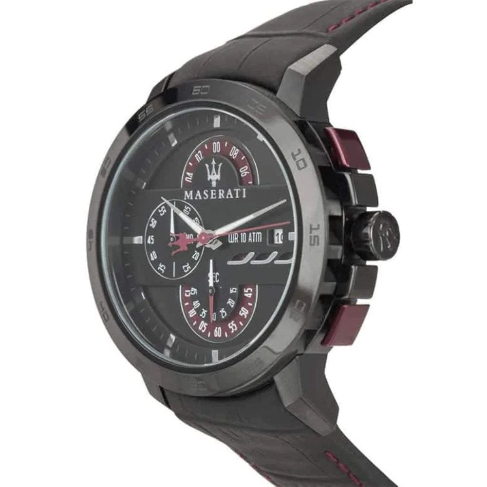 Maserati Ingegno Chronograph Black Dial Men’s Watch R8871619003 - Watch