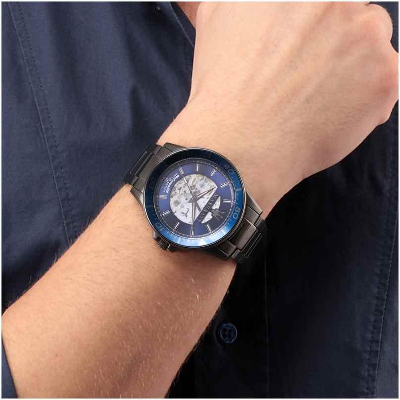 Maserati Sfida Automatic Blue Dial Men’s Watch R8823140001 - Watch