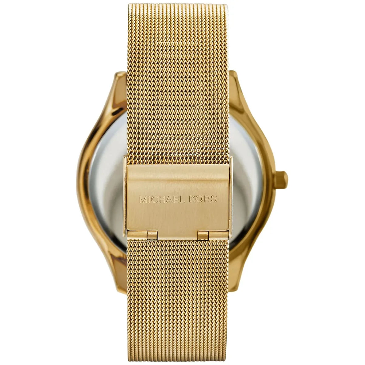 Michael Kors Slim Runway Gold Mesh Women's Watch - MK3282