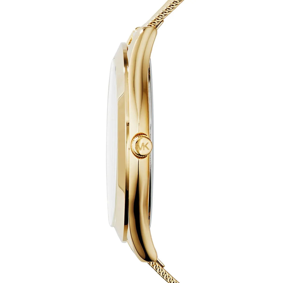Michael Kors Slim Runway Gold Mesh Women's Watch - MK3282