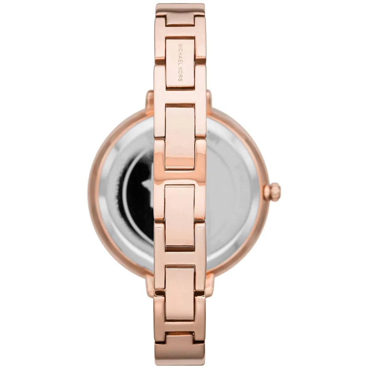 Michael Kors Charley Pavé Rose Gold Half-bangle Women's Watch - MK4433