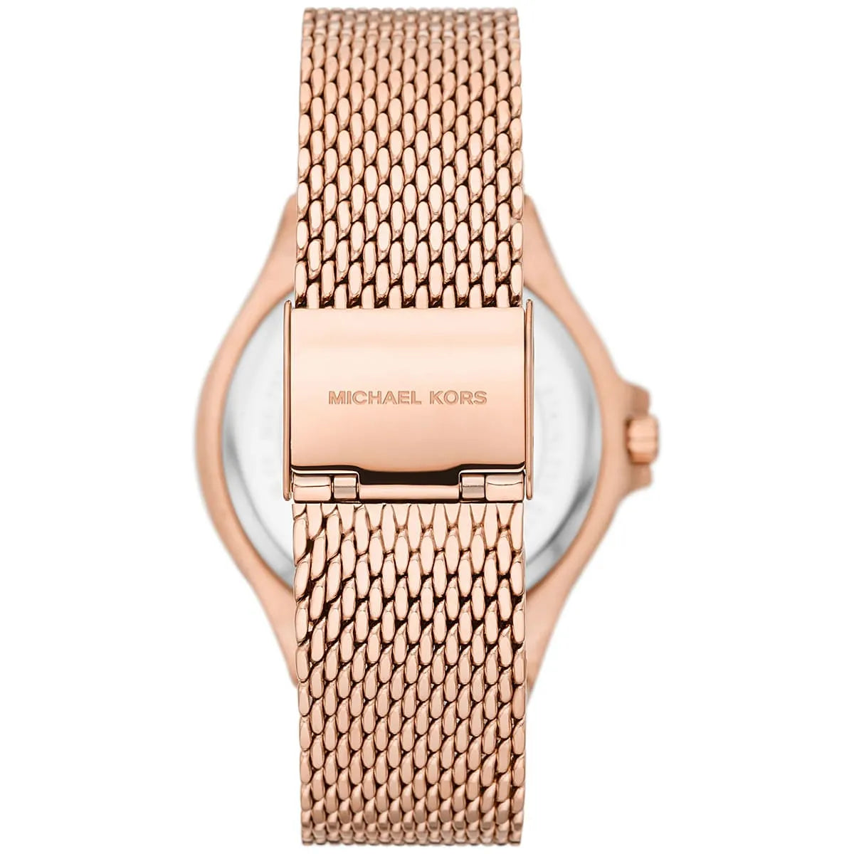 Michael Kors Lennox Pavé Rose Gold-Tone Mesh Women's Watch - MK7336