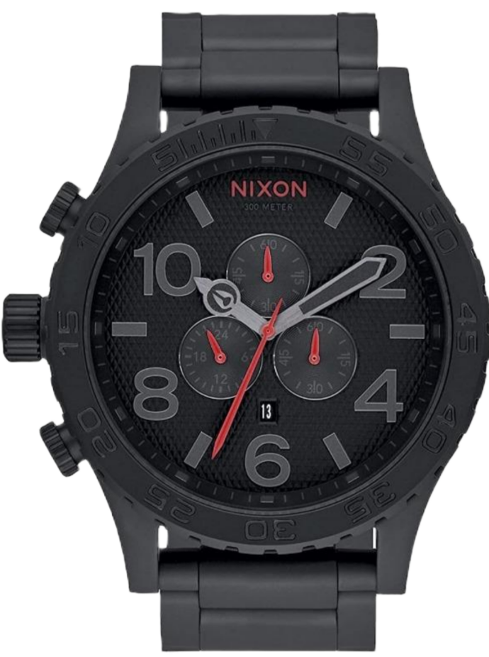 Nixon 51-30 Chrono Black Red Men’s Watch A083-2298 - Watch