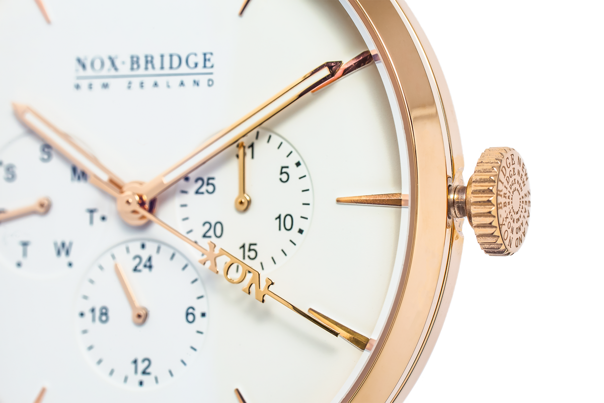 NOX-BRIDGE Classic Capella Rose Gold 41MM CRG41 - The Watches Men & CO #2