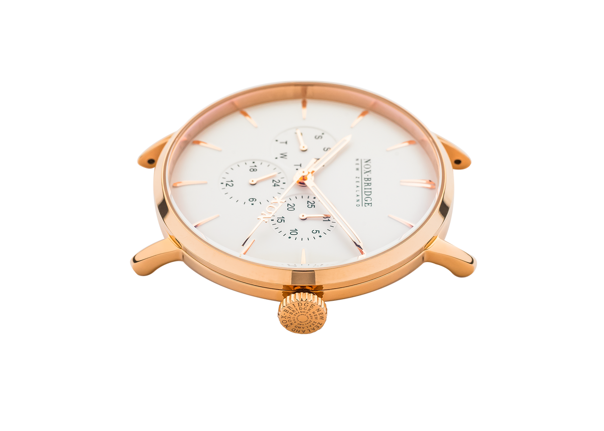NOX-BRIDGE Classic Capella Rose Gold 41MM CRG41 - The Watches Men & CO #3