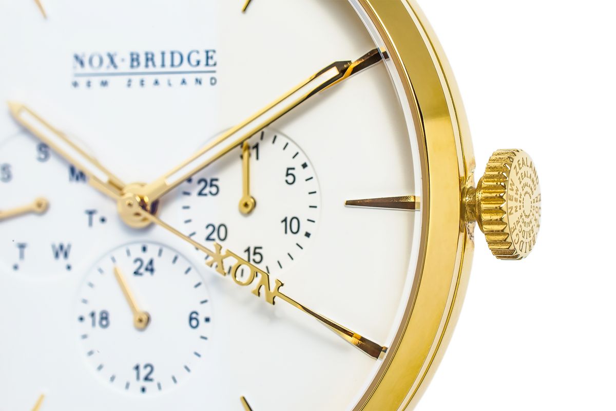 NOX-BRIDGE Classic Izar Gold 36MM IG36 - The Watches Men & CO #2