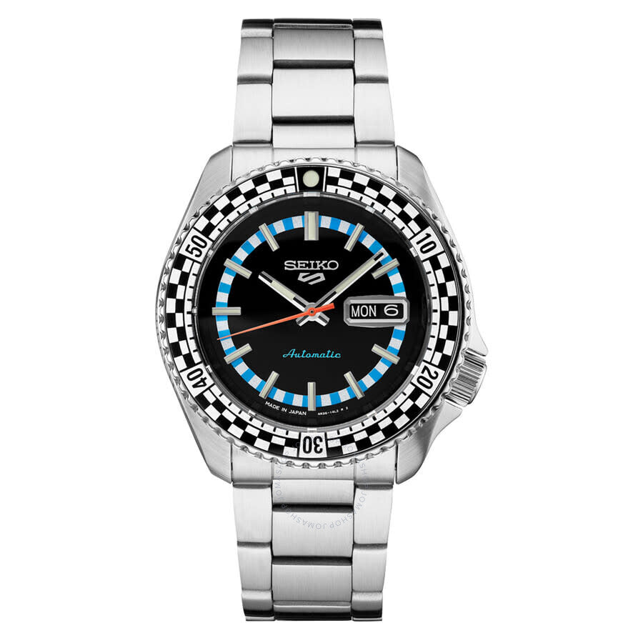 Seiko 5 Automatic Black Dial Men's Watch SRPK67 - The Watches Men & Co