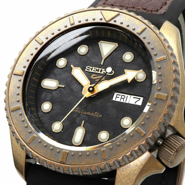 Seiko 5 Sports Automatic Black Dial Men’s Watch SRPE80K1 - Watch