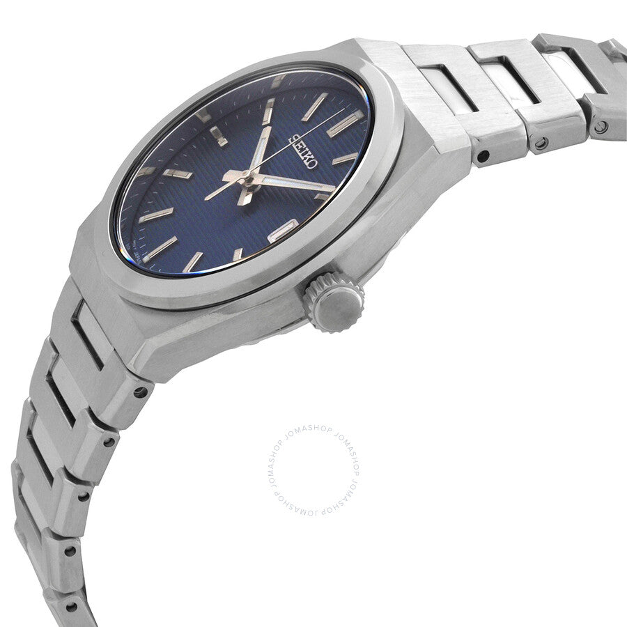 Seiko Essentials Quartz Blue Dial Ladies Watch SUR575P1 - The Watches Men & Co #2