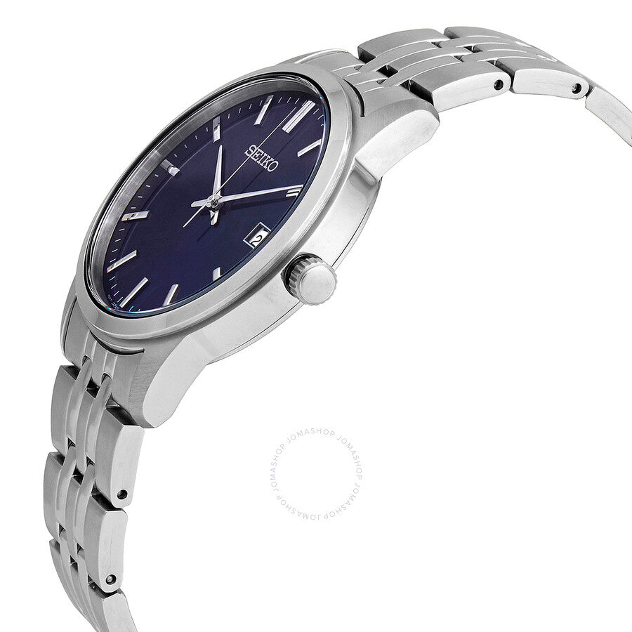 Seiko Essentials Quartz Blue Dial Men's Watch SUR399 - The Watches Men & Co #2