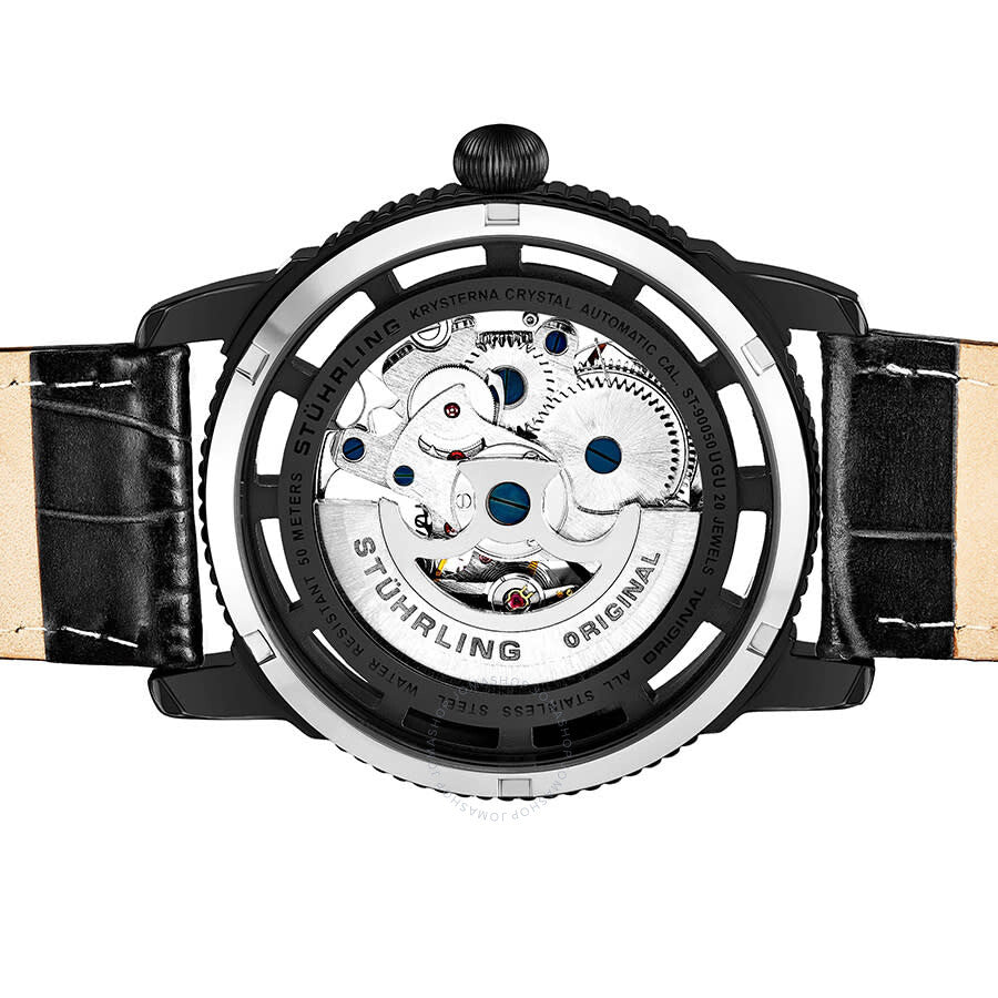 Stuhrling Original Legacy Automatic Black Dial Men's Watch M13632 - Dawson Watches #2