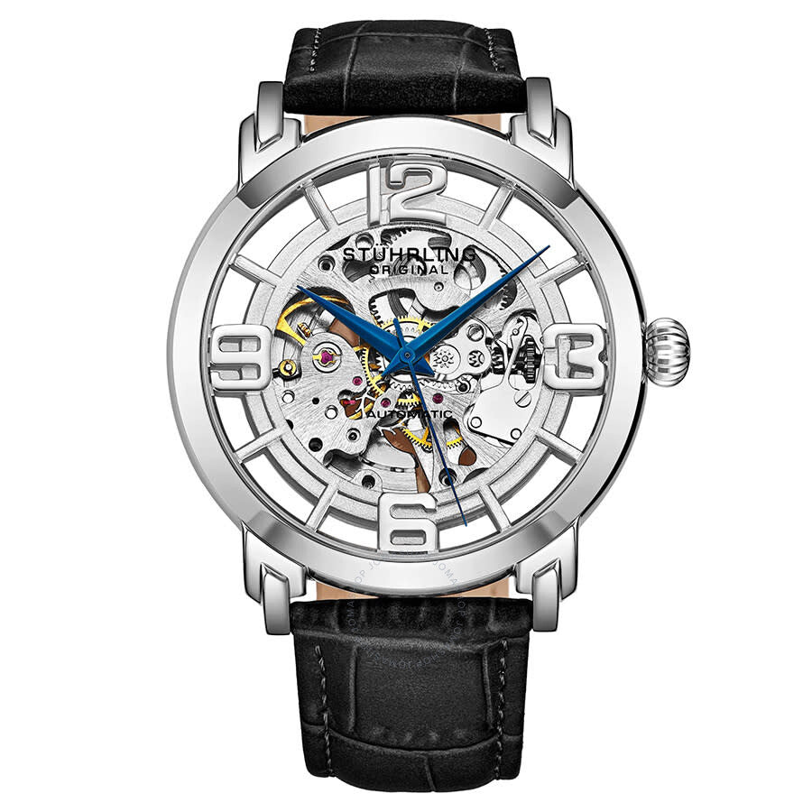 Stuhrling Original Legacy Automatic Silver Dial Men's Watch M13634 - Dawson Watches