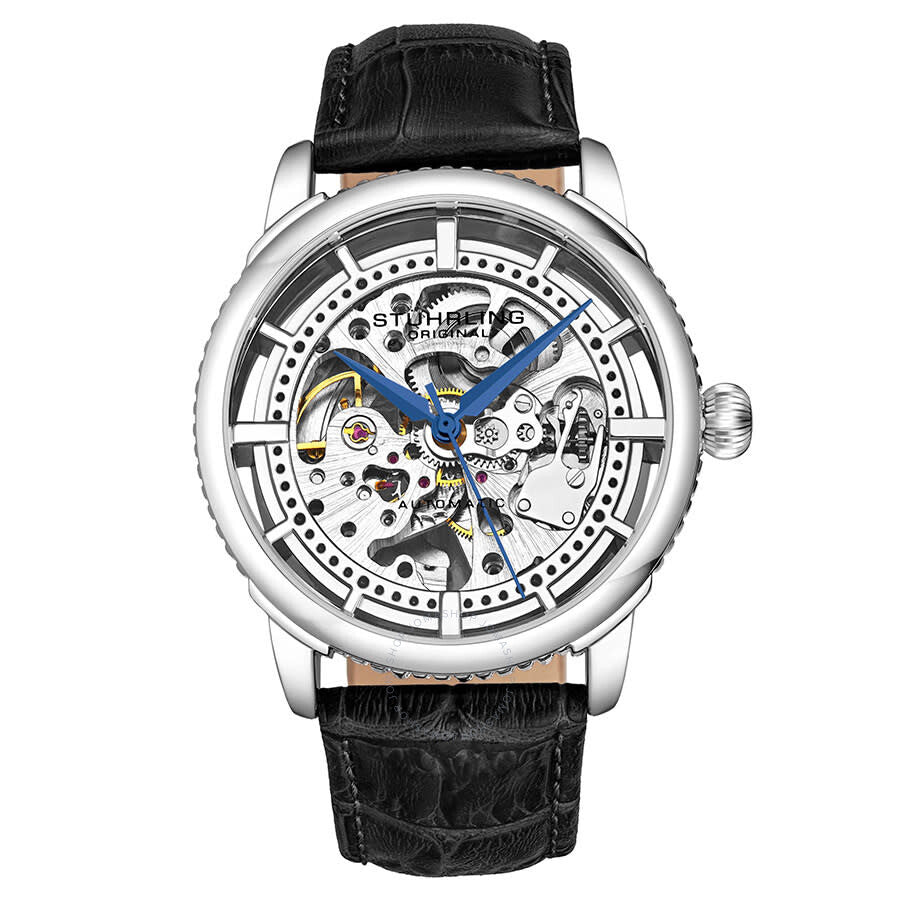 Stuhrling Original Legacy Automatic Silver Dial Men's Watch M13640 - Dawson Watches