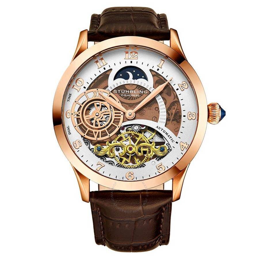 Stuhrling Original Legacy White Dial Men's Watch M15548 - Dawson Watches
