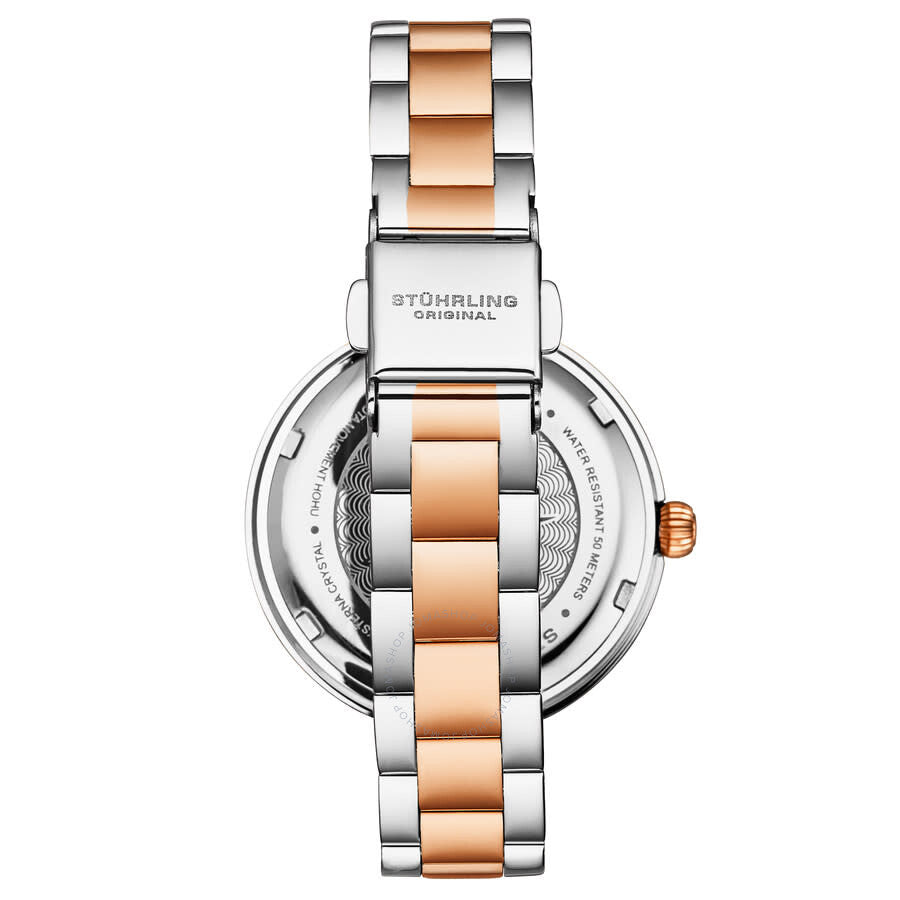 Stuhrling Original Symphony Quartz Silver Dial Ladies Watch M18004 - Dawson Watches #3