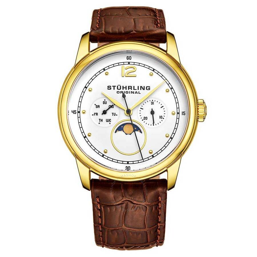Stuhrling Original Symphony White Dial Men's Watch M15528 - Dawson Watches