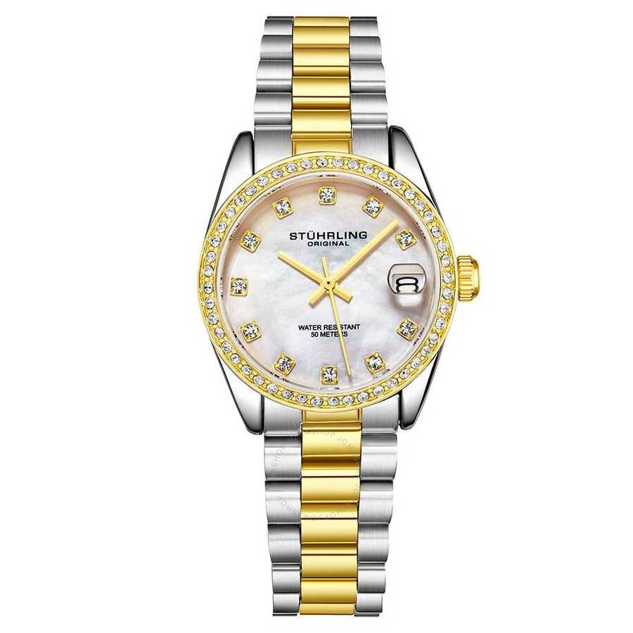 Stuhrling Original Vogue Silver-tone Dial Ladies Watch M15709 - Dawson Watches