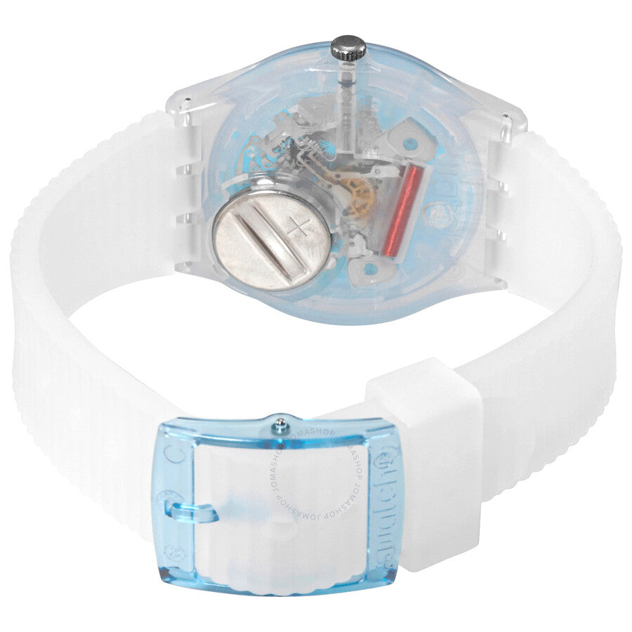 Swatch BIANCO Quartz Brilliant Blue Dial Men's Watch GW215 - Dawson Watches #3