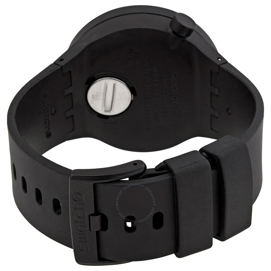 Swatch Bioceramic Quartz Black Dial Men's Watch SB03B100 - Dawson Watches #3
