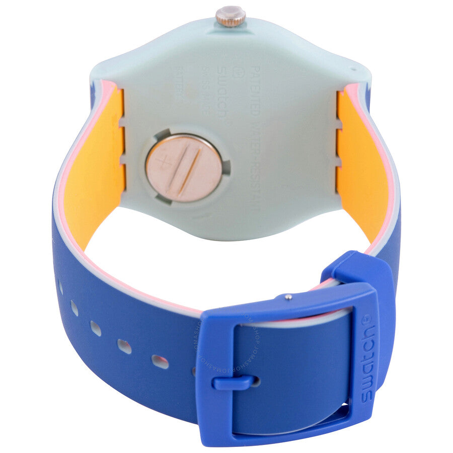 Swatch Blue Layered Quartz Blue Dial Men's Watch SUOS403 - Dawson Watches #3