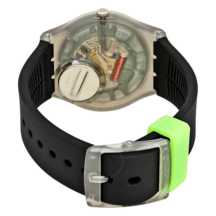 Swatch Fluo Loopy Black Dial Ladies Watch GM189 - Dawson Watches #3
