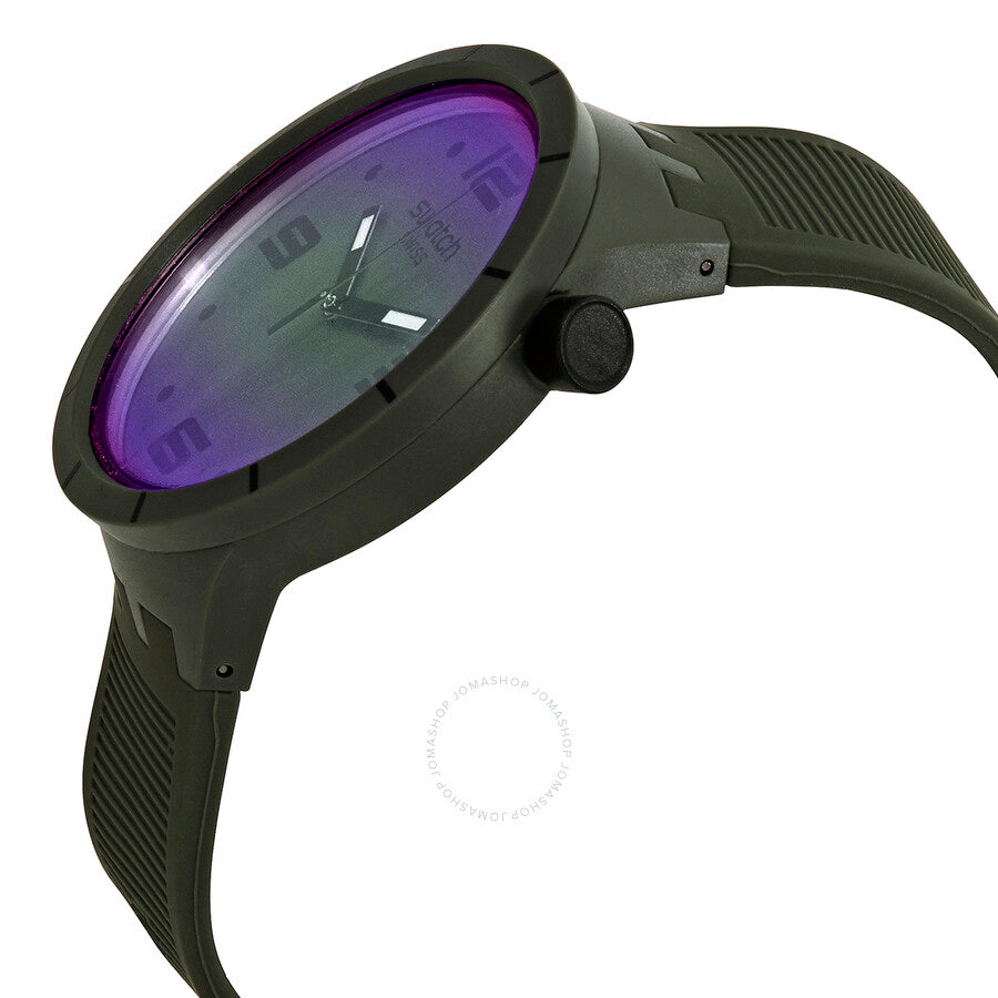 Swatch Futuristic Green Quartz Men's Watch SO27M105 - Dawson Watches #2