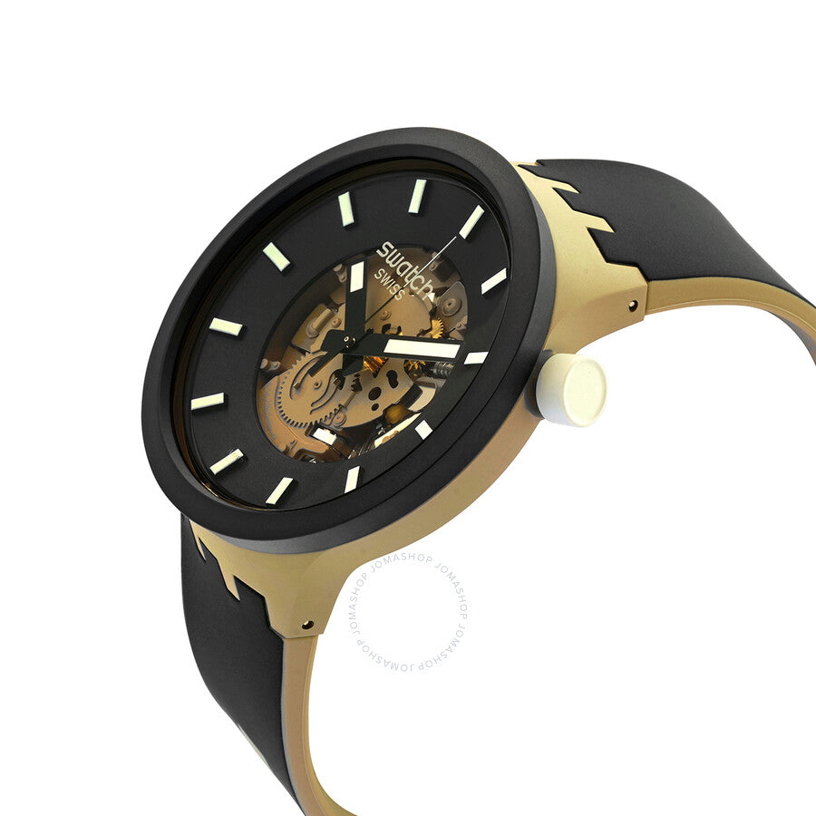 Swatch The September Collection Quartz Black Dial Men's Watch SB03C100 - Dawson Watches #2