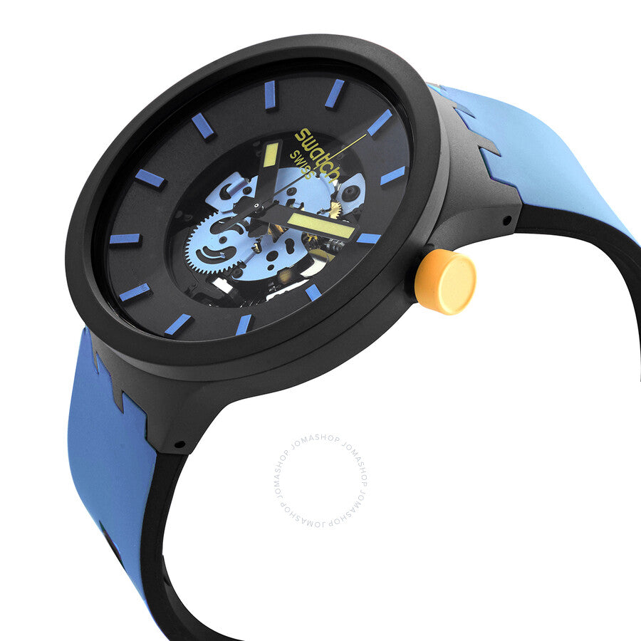Swatch Travel by Day Quartz Men's Watch SB03B108 - Dawson Watches #2
