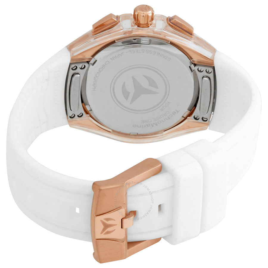 Technomarine Cruise Chronograph Quartz White Dial Ladies Watch TM-120047 - Dawson Watches #3