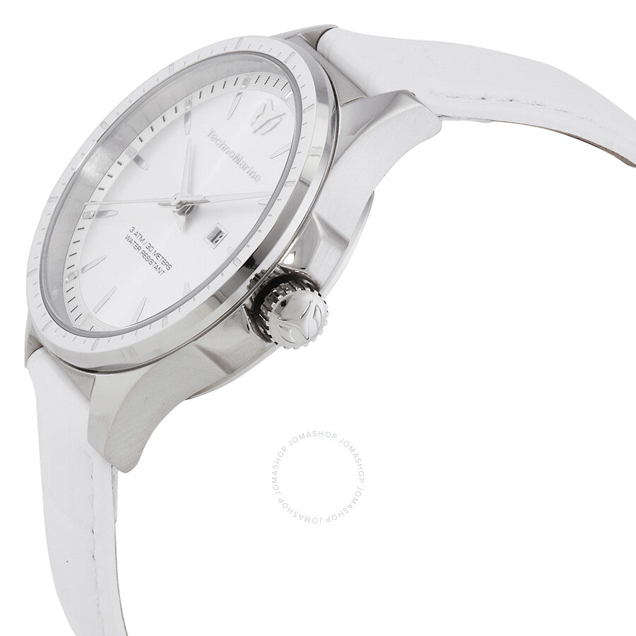 Technomarine MoonSun Date Quartz Silver Dial Ladies Watch TM-822039 - Dawson Watches #2