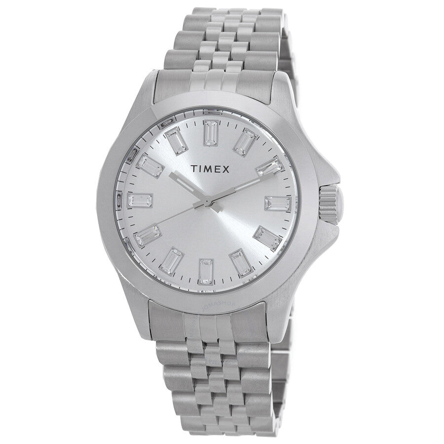 Timex Kaia Quartz Silver Dial Ladies Watch TW2V79900 - Dawson Watches