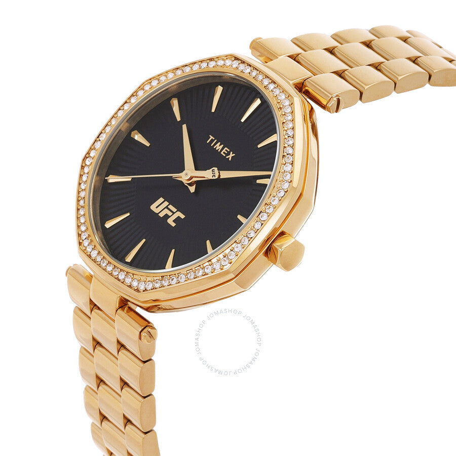 Timex UFC Jewel Quartz Crystal Black Dial Ladies Watch TW2V83100 - Dawson Watches #2