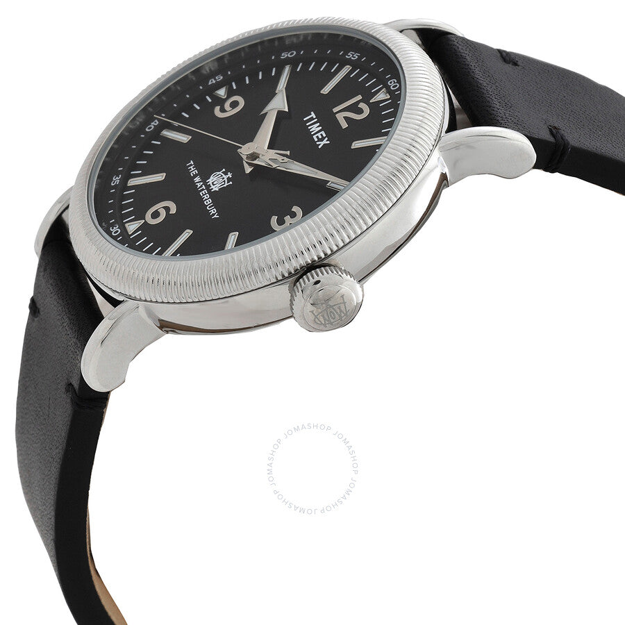 Timex Waterbury Standard Quartz Black Dial Men's Watch TW2W20200 - Dawson Watches #2