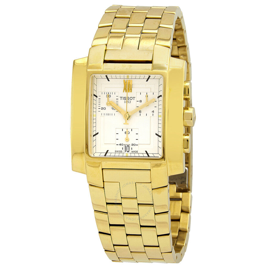 Tissot Chronograph Quartz Silver Dial Ladies Watch T60.5.587.33 - Dawson Watches