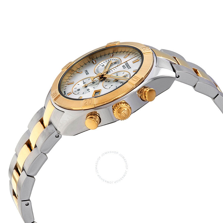 Tissot PR 100 Chronograph Quartz Silver Dial Ladies Watch T101.917.22.031.00 - Dawson Watches #2